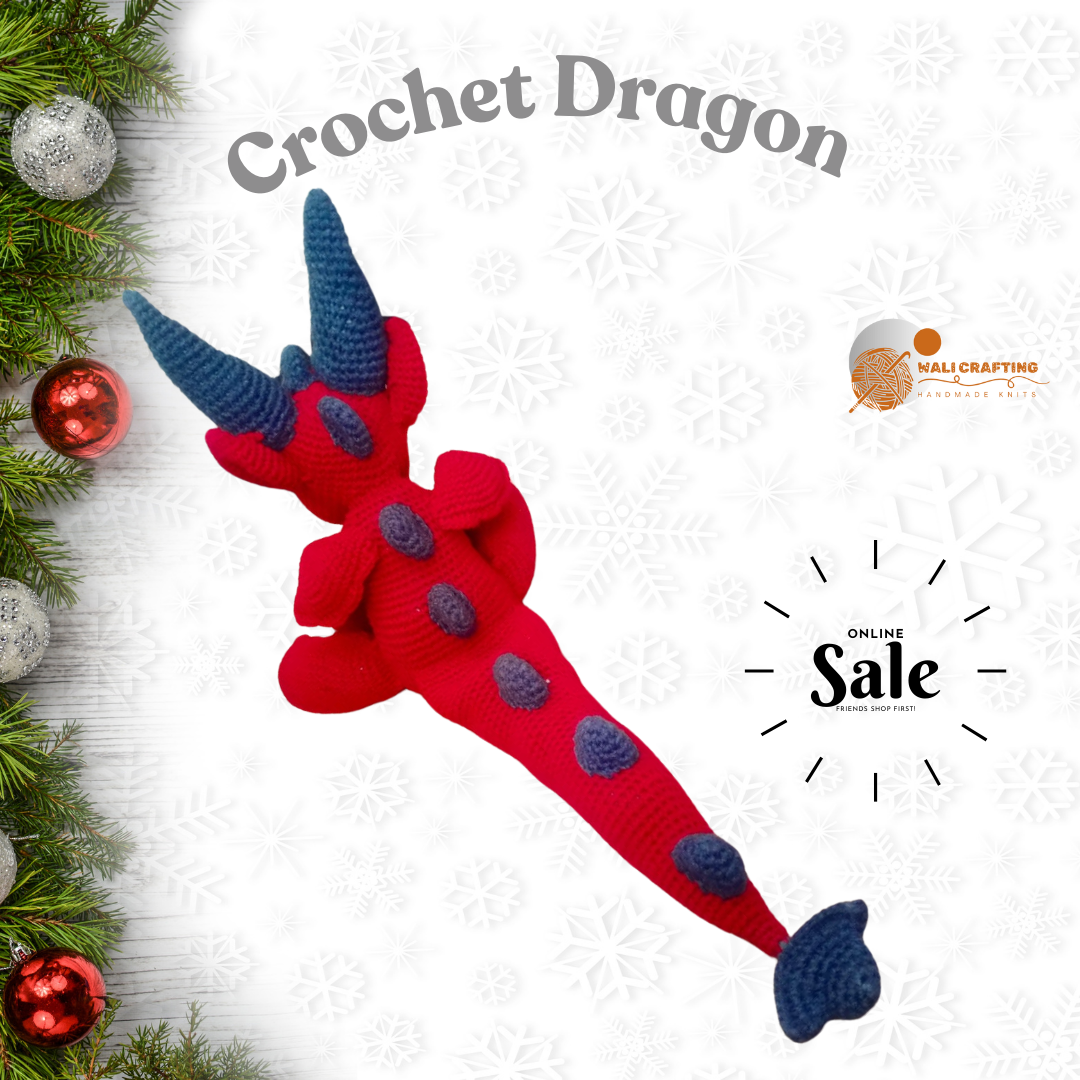 Crochet dragon pattern