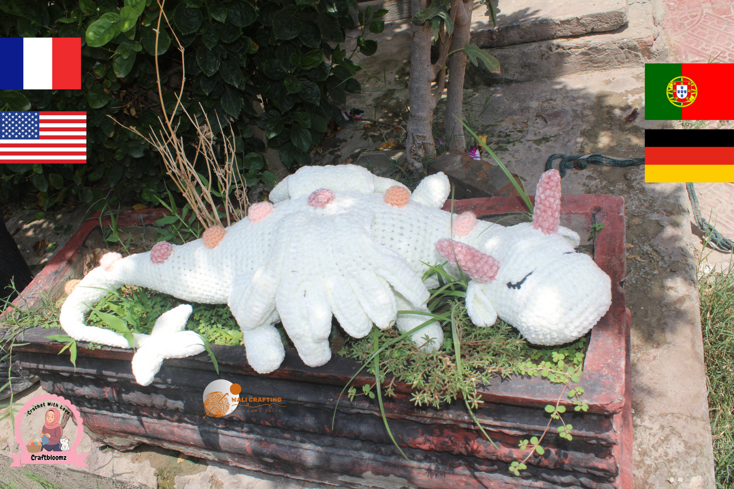 Amigurumi big dragon