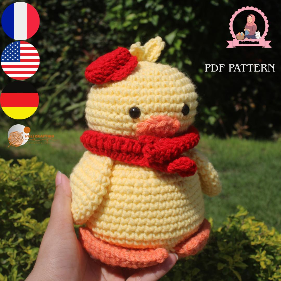 Chick Crochet Toy Amigurumi Pattern-Instant download PDF File
