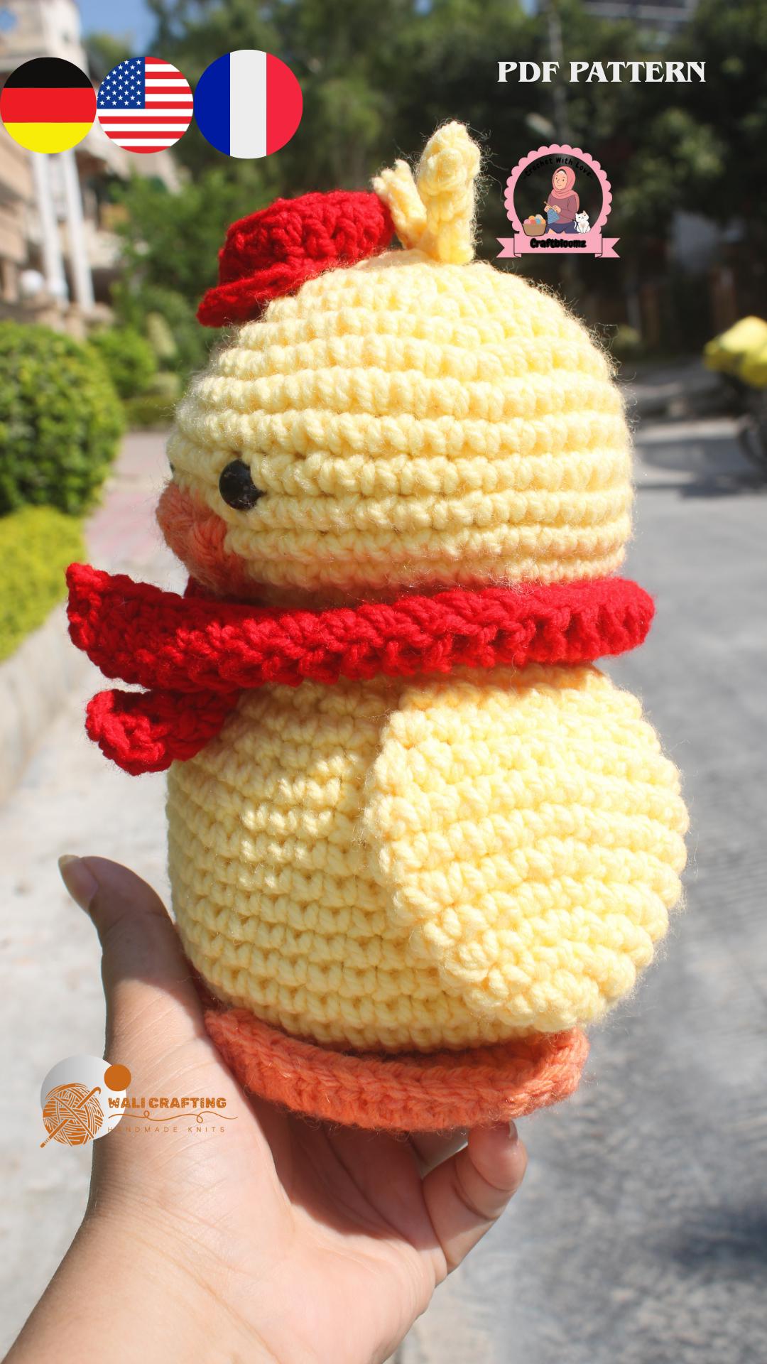 Chick Crochet Toy Amigurumi Pattern-Instant download PDF File