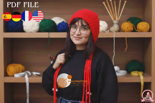 Summer Bonnet Hat Crochet Pattern- Instant Download pdf.