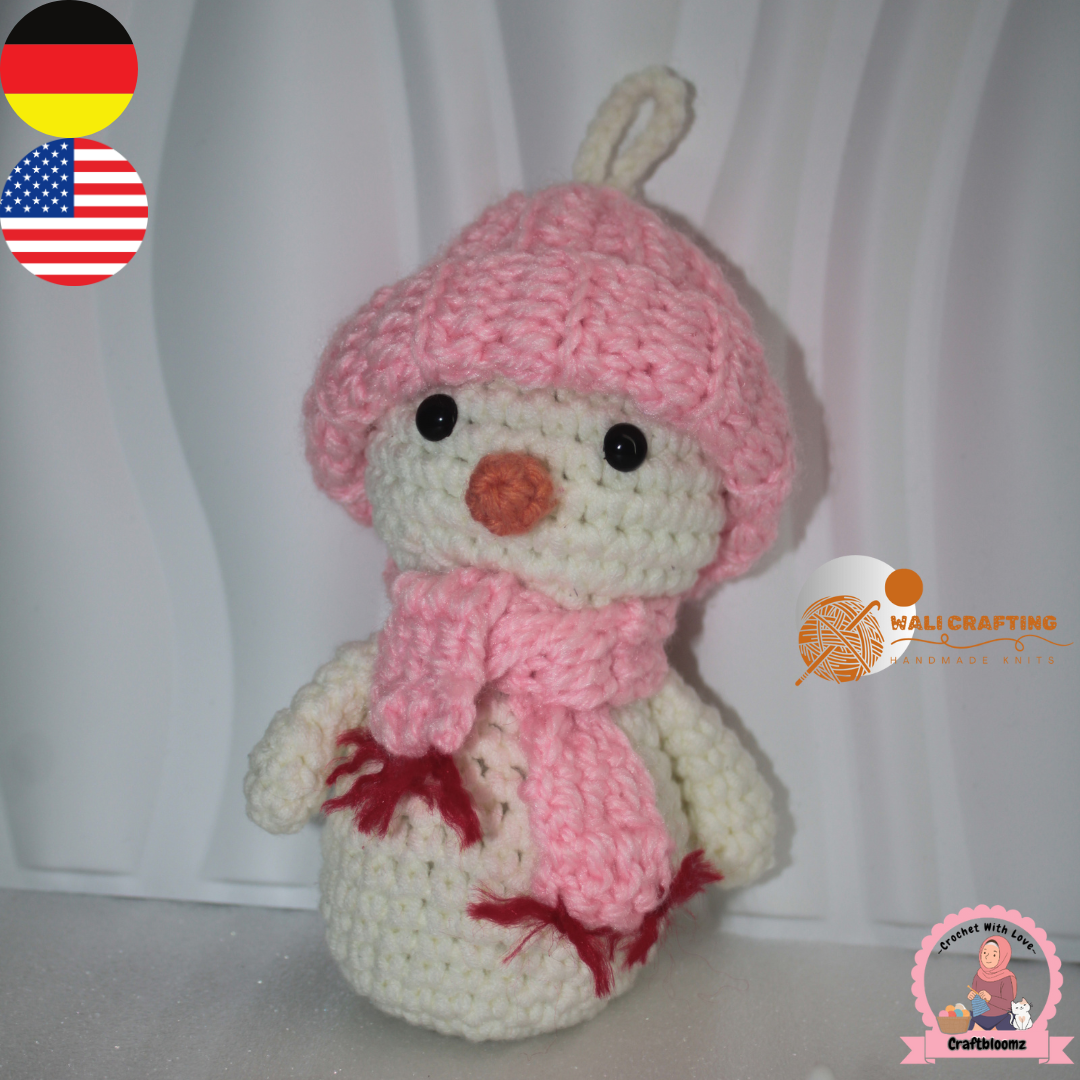 Christmas Santa, Snowman & Owl Crochet Pattern Bundle (PDF Download)