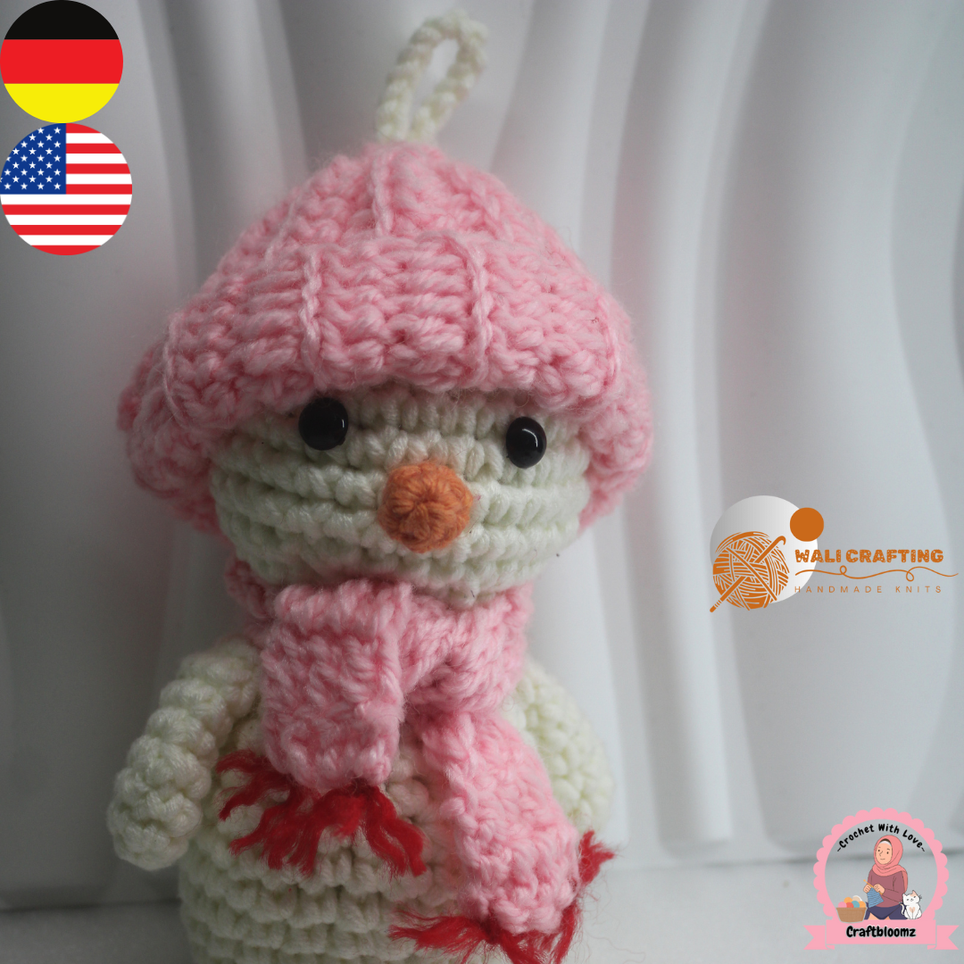Christmas Santa, Snowman & Owl Crochet Pattern Bundle (PDF Download)