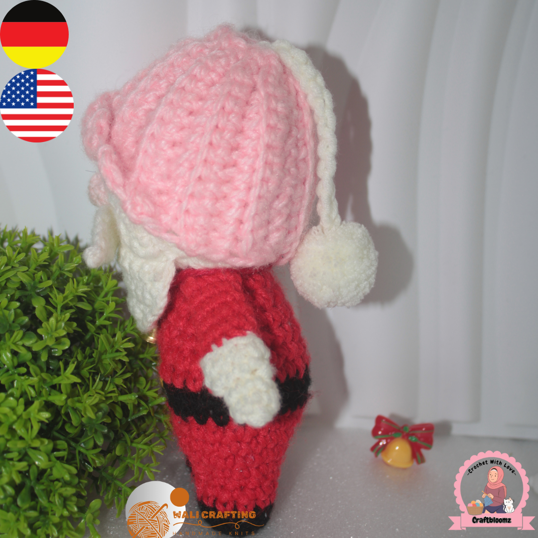 Christmas Santa, Snowman & Owl Crochet Pattern Bundle (PDF Download)