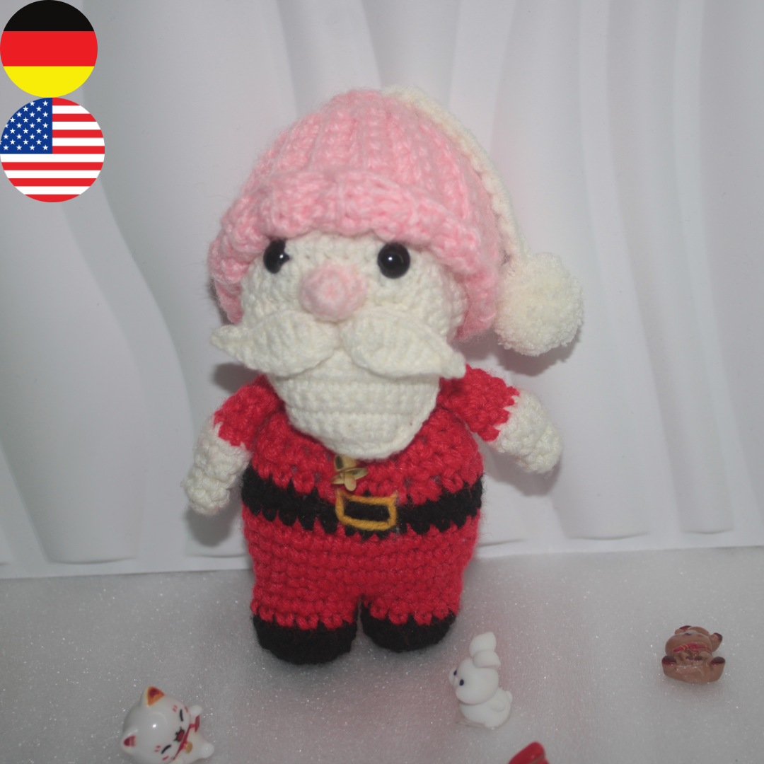 Christmas Santa, Snowman & Owl Crochet Pattern Bundle (PDF Download)