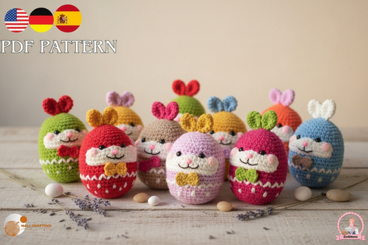 Easter egg crochet pattern