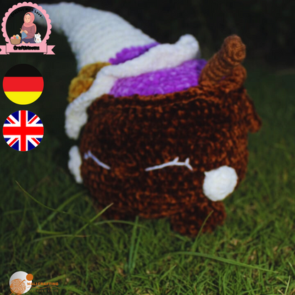 Crochet witch cauldron pattern