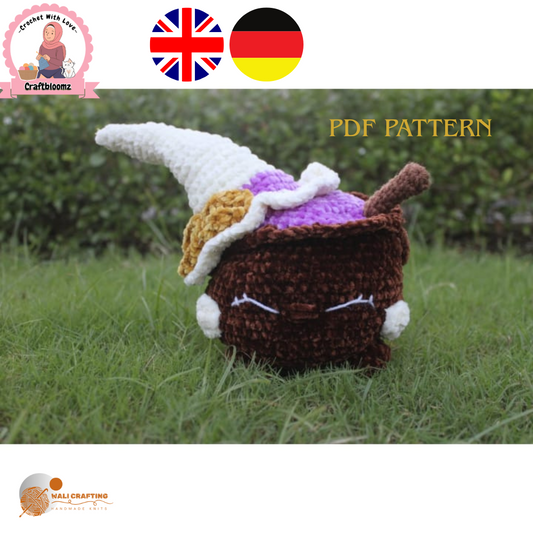 Crochet Cauldron pattern