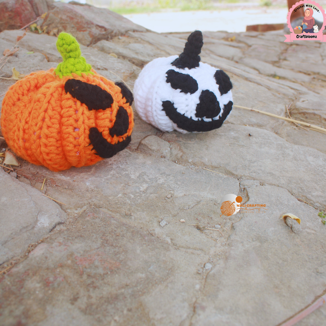 Crochet Halloween  pumpkin pattern