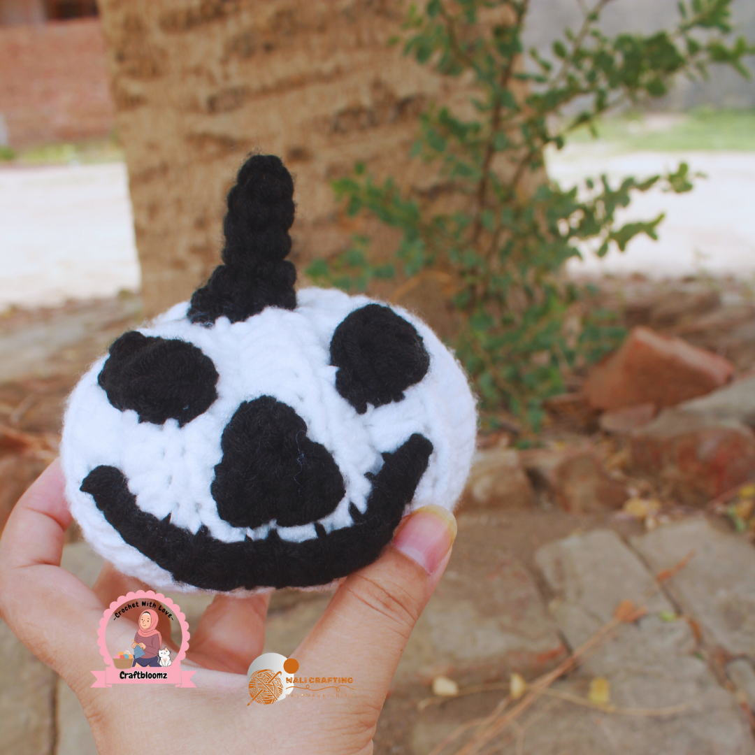 Pumpkin ghost pattern pdf
