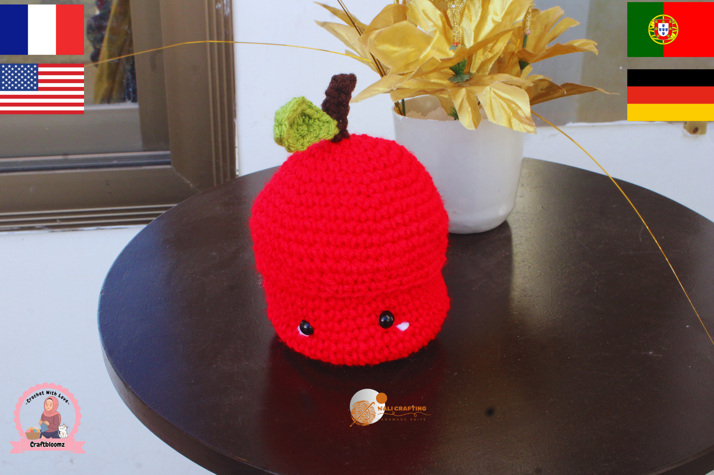 Bundle of Cute Beverage Plant  crochet Pattern, Instant download pdf File.