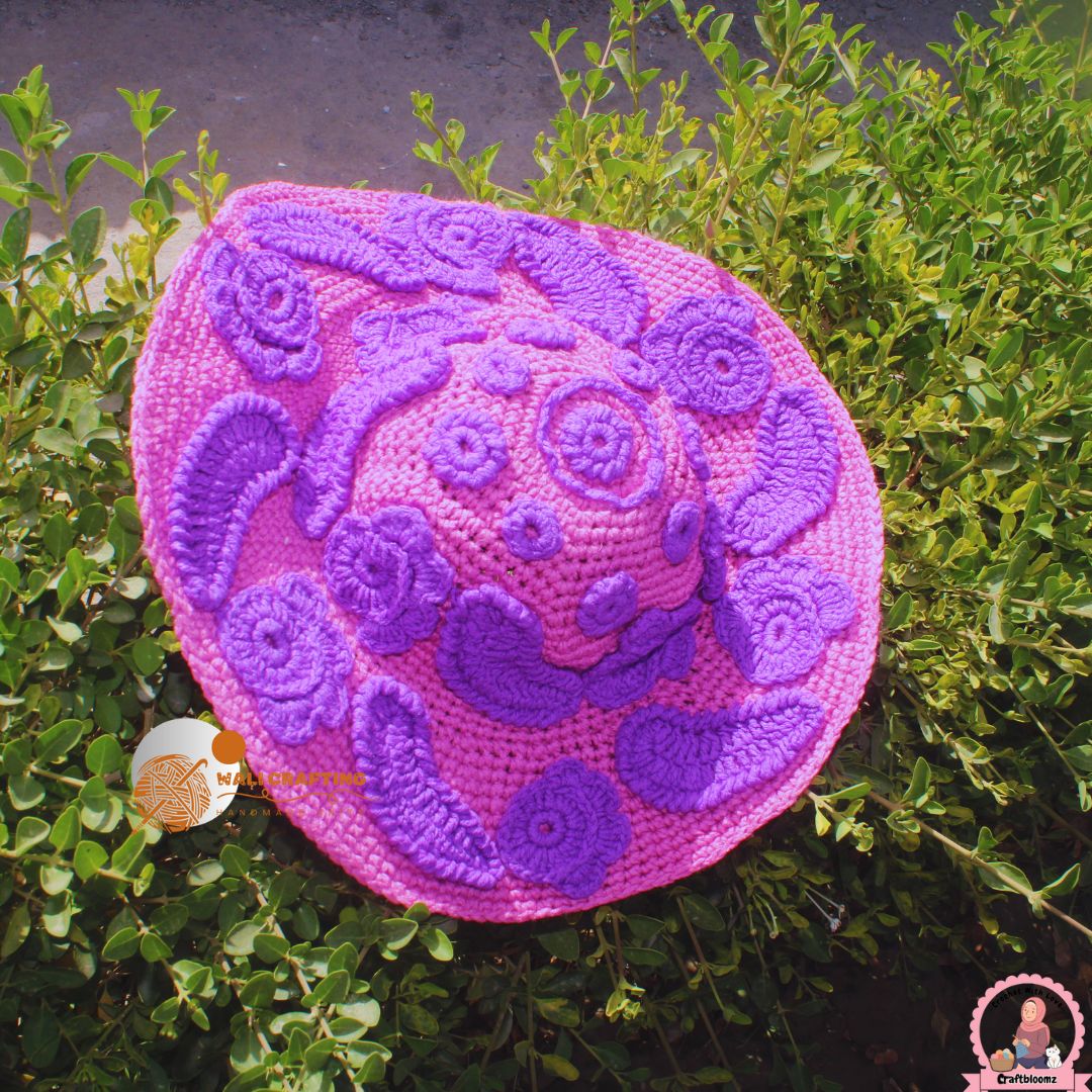 Summer Crochet Hat Pattern, Summer Crochet Sun Hat, Wide Brim Hat, Holiday Hat, Women Summer Hat, Beach Hat, Summer Crochet Hat PDF Pattern.