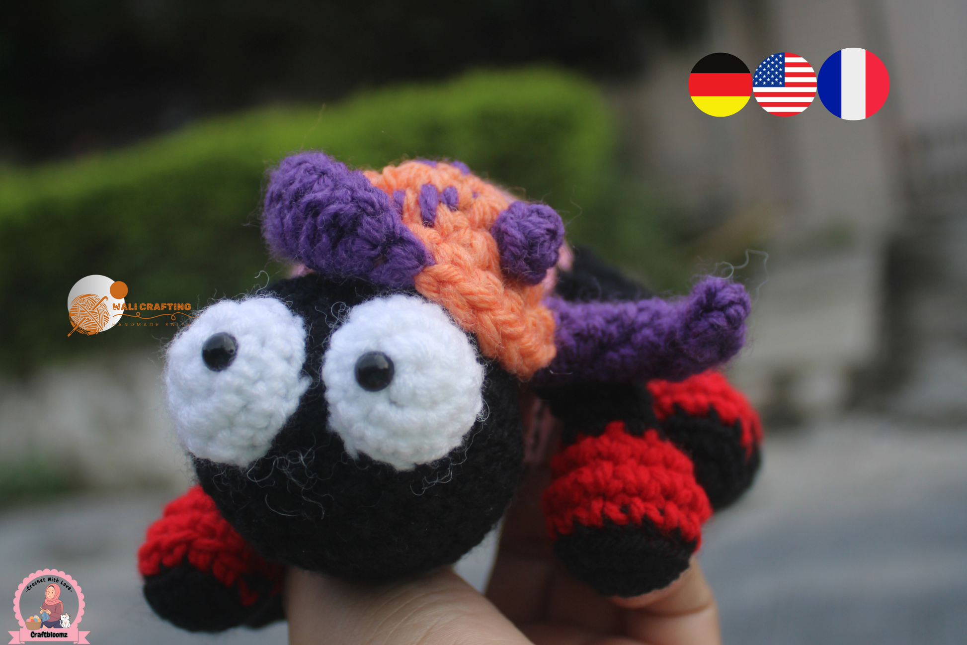 No Sew Spider Crochet Pattern