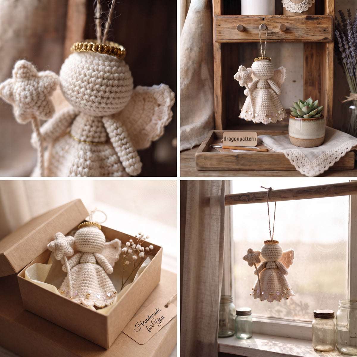 Crochet Angel Digital Pattern – Instant PDF Download