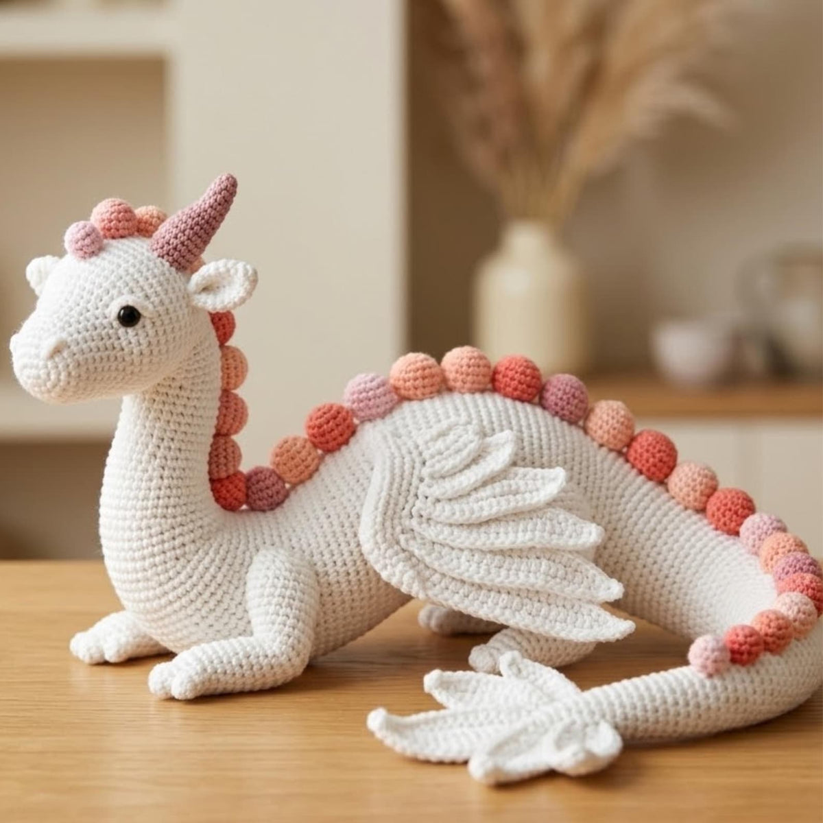 Crochet Dragon Amigurumi Pattern – PDF Digital Download