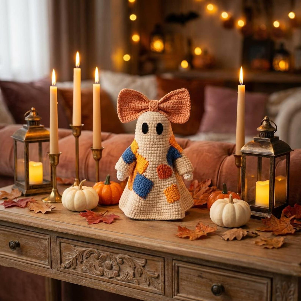 Crochet Halloween Ghost Pattern – PDF Digital Download