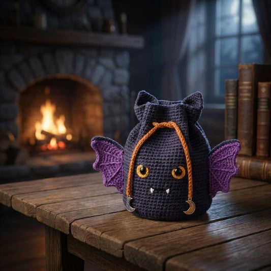 Crochet Bat Bag Pattern – PDF Digital Download