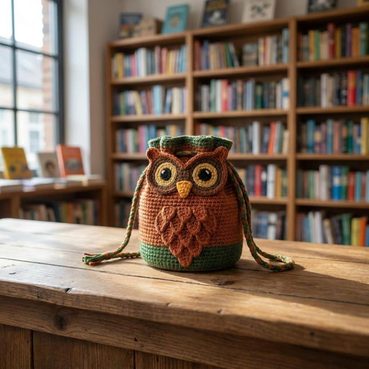 Crochet Owl Bag Pattern – PDF Digital Download