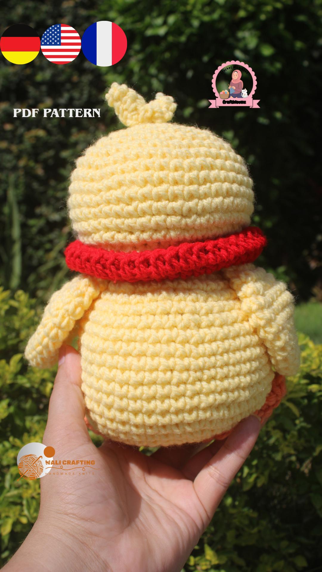 Chick Crochet Toy Amigurumi Pattern-Instant download PDF File