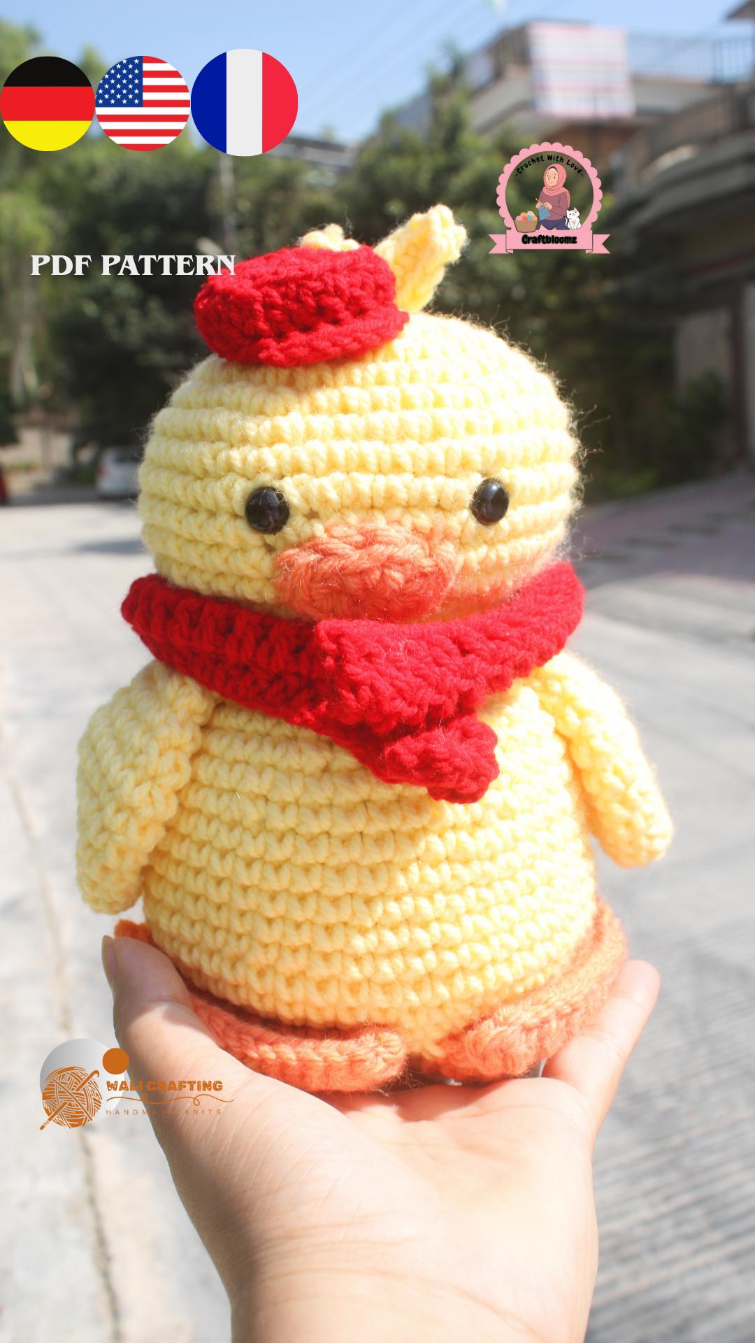 Chick Crochet Toy Amigurumi Pattern-Instant download PDF File