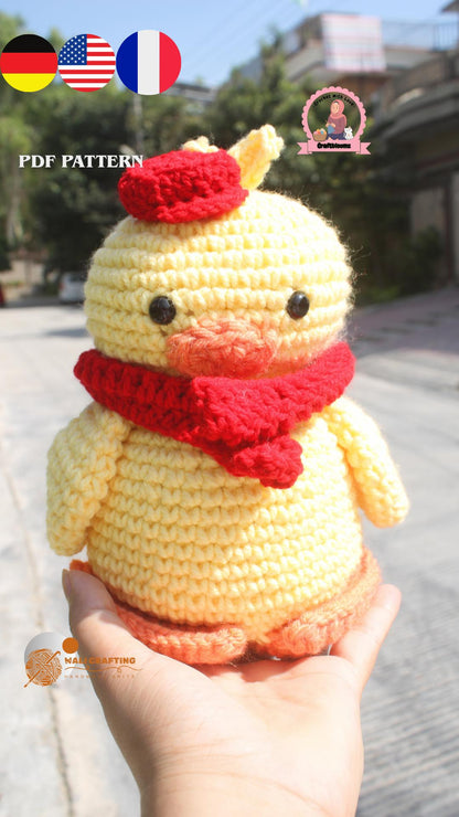 Chick Crochet Toy Amigurumi Pattern-Instant download PDF File