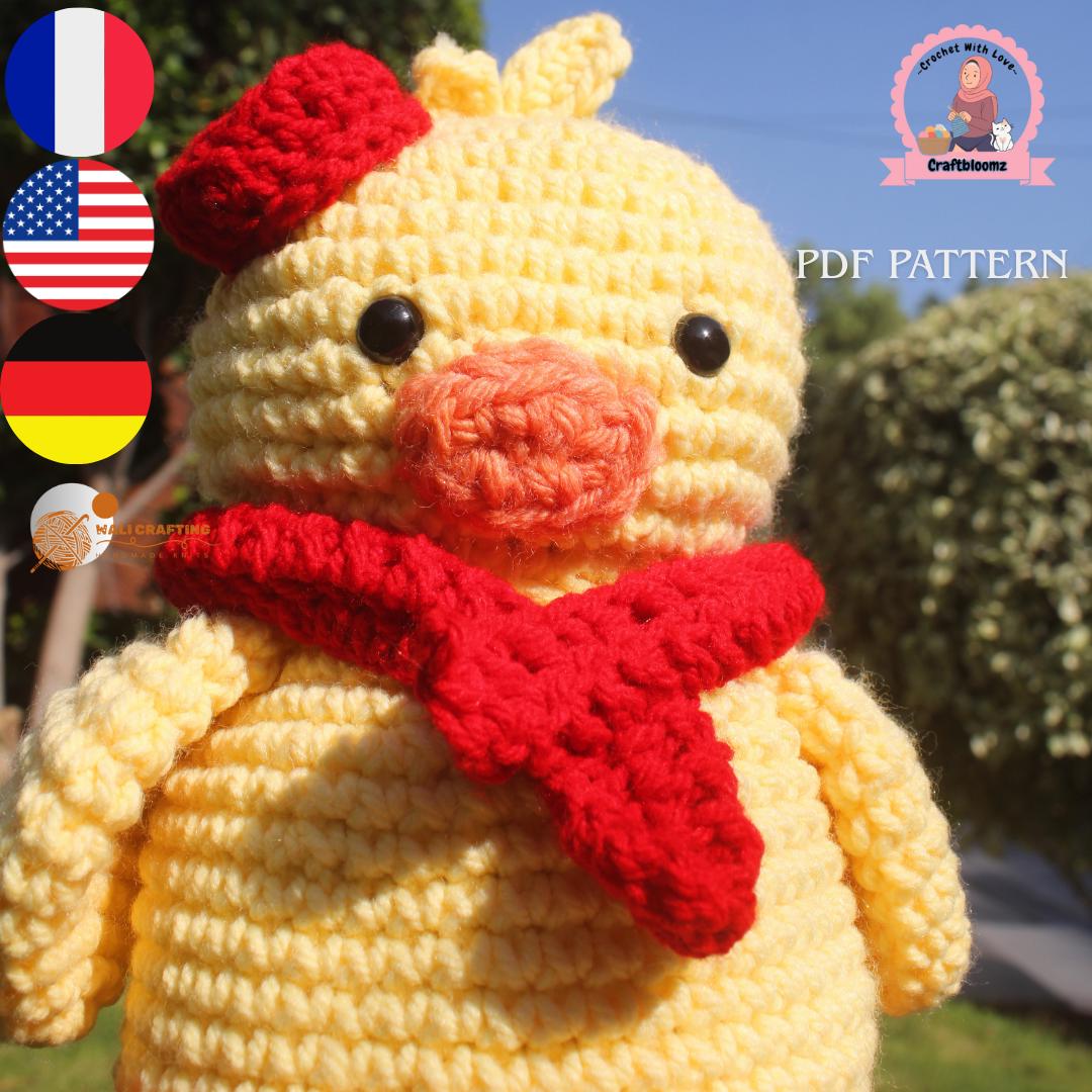 Chick Crochet Toy Amigurumi Pattern-Instant download PDF File