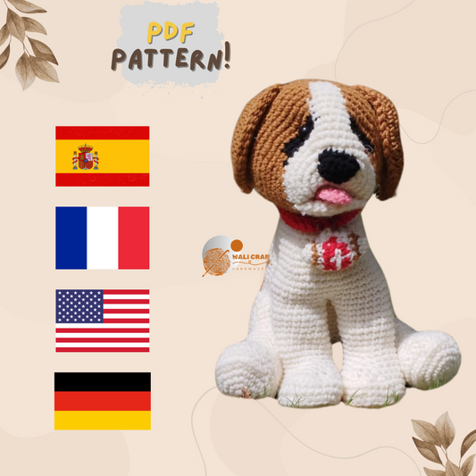 Beagle dog crochet pattern