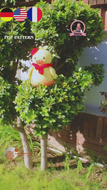 Chick Crochet Toy Amigurumi Pattern-Instant download PDF File