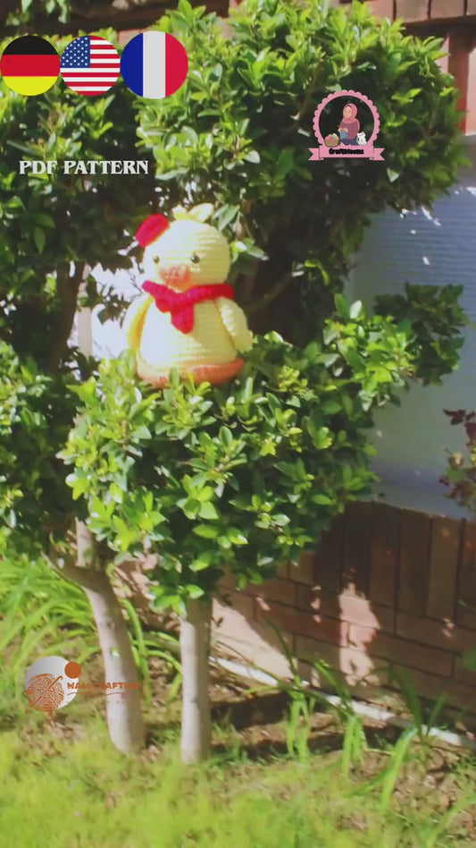 Chick Crochet Toy Amigurumi Pattern-Instant download PDF File